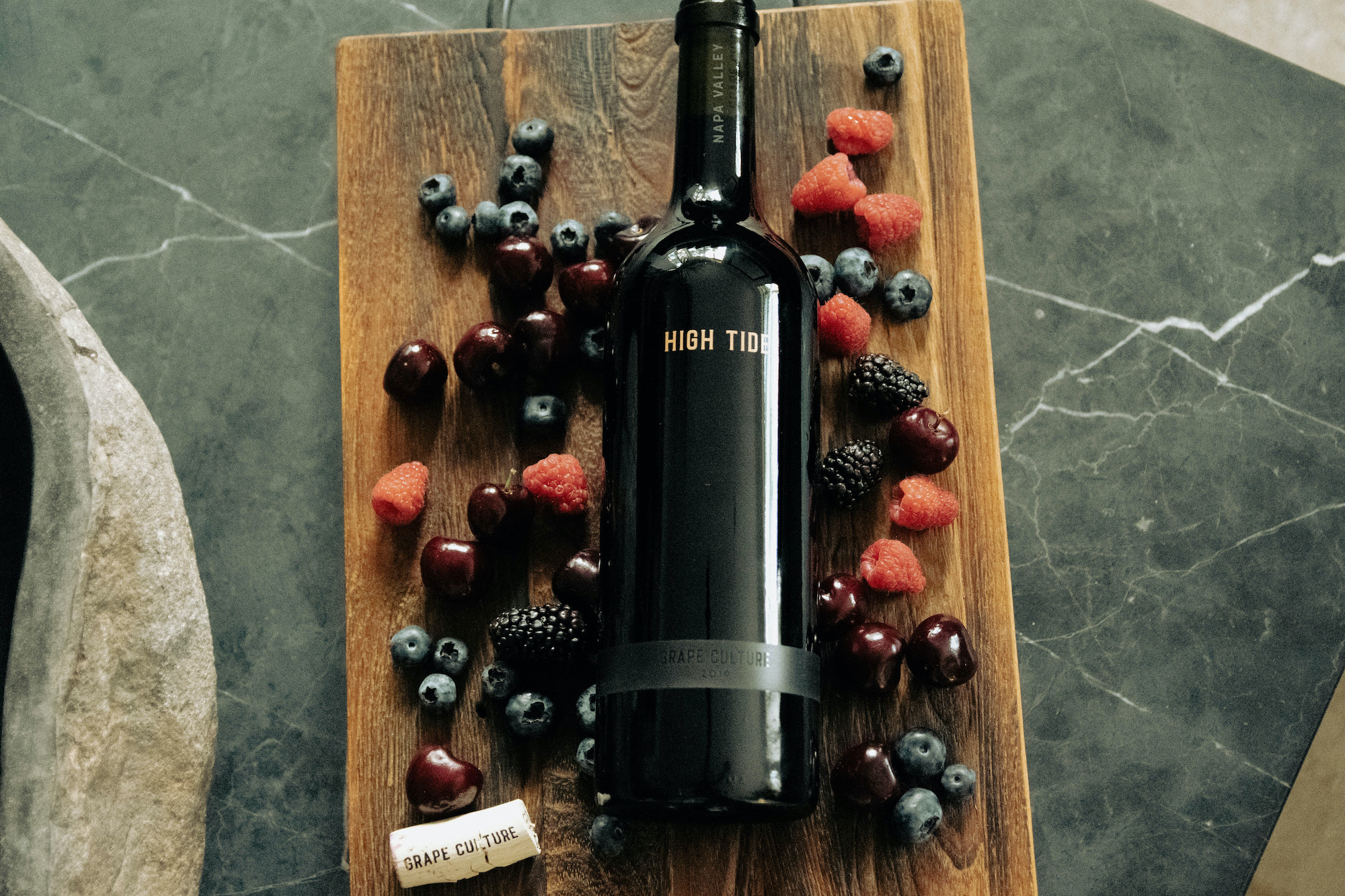 2019 High Tide Cabernet with berries